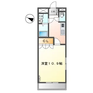 K’S南山【2階】の間取り