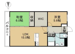 メゾンいずみ【203号室】の間取り