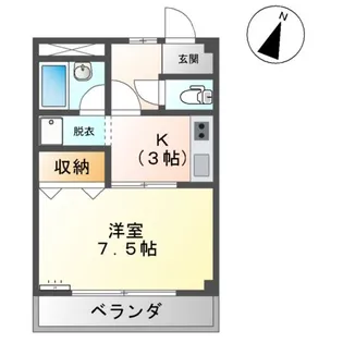 リヴィエール【1階】の間取り