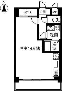 アーバネオ清洲【6階】の間取り