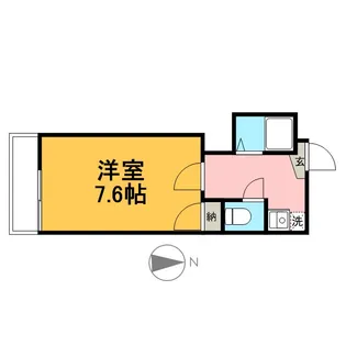 アヴェクス92【102号室】の間取り