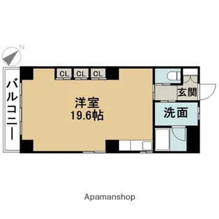 ボン・ヴィヴァン新清洲【3階】の間取り