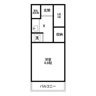 増田マンション【3階】の間取り