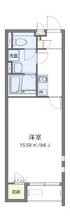 クレイノウイル【101号室】の間取り