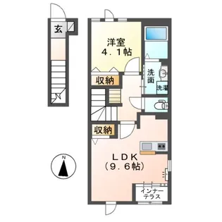 ディア フォレスト【2階】の間取り