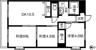 メゾン・ド・ソレーユ【2階】の間取り