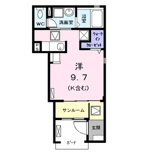 ネオ グレイスⅡ【1階】の間取り