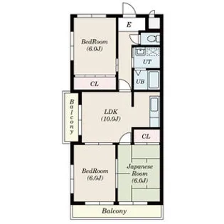 パラッツォT.H【2階】の間取り