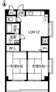 第一ビル【5階】の間取り