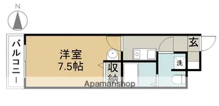 T’SDREAM西枇杷島【302号室】の間取り