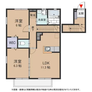 シンビオシス甚目寺【203号室号室】の間取り