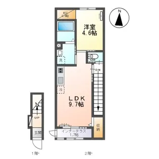 グレイスシャトーⅢ【2階】の間取り