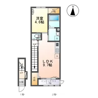 グレイスシャトーⅢ【2階】の間取り