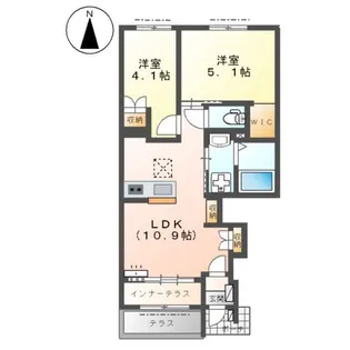 ドエル・カルミア【103号室】の間取り