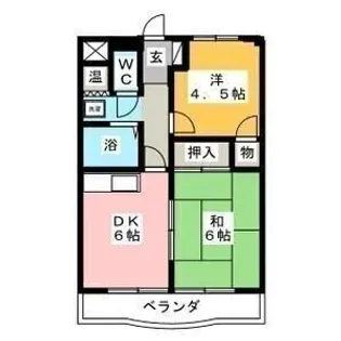 アピエス3【3階】の間取り