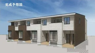 ラディアント ウィッシュ【1階】の外観