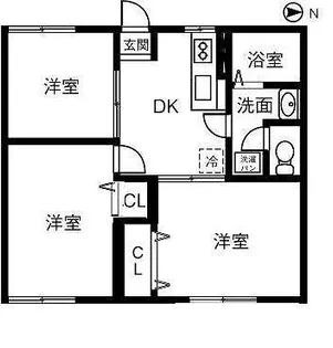 フォーブル A【1階】の間取り