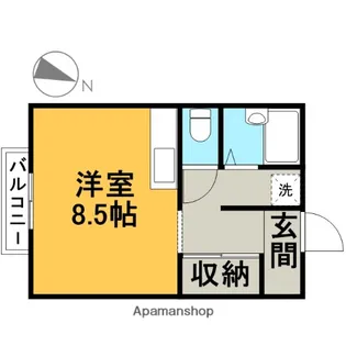 レオパレスEP1【203号室】の間取り