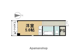 アーバン5【4C号室】の間取り