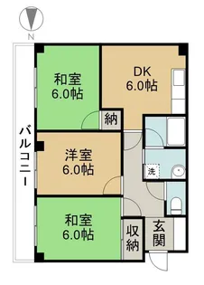 コーポエム1【4A号室】の間取り