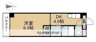 オアゾ名西【2階】の間取り