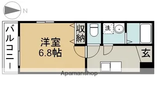 アスカⅡ【1階】の間取り