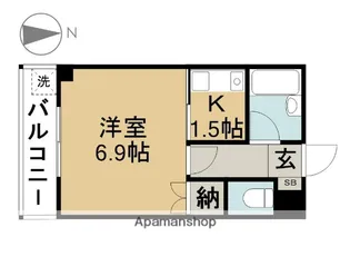 ピア21【302号室】の間取り