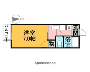 フレグランス郷前【2階】の間取り