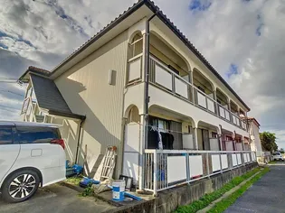 第2コーポ分地【2D号室】の外観