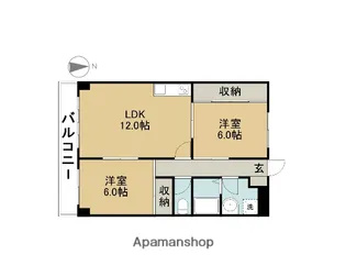 VIP IN AVENUE【303号室】の間取り