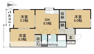 アーバンライフ本郷第二【203号室】の間取り