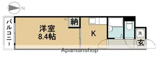 グランデージJUN【1階】の間取り