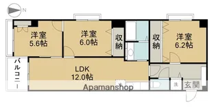 グラン・アルファ【101号室】の間取り