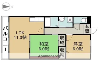 ロイヤルアネックス【3階】の間取り