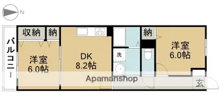 アスナロ21【202号室】の間取り