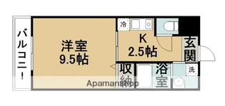 ピュアローゼ【102号室】の間取り