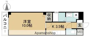 ルナ・ピエナ【201号室】の間取り