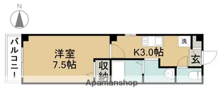 ルナ・ピエナ【101号室】の間取り