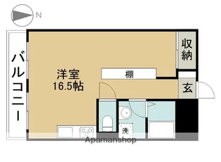 カサグランデ【403号室】の間取り