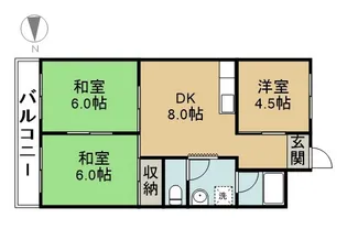 萬有家具ビル【403号室】の間取り