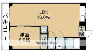 第1ヤマモリビル【3階】の間取り