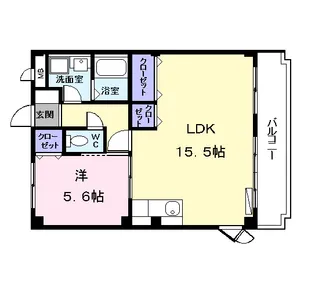 アーバンステージY・S【1階】の間取り