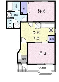 ビレッジZEN【1階】の間取り
