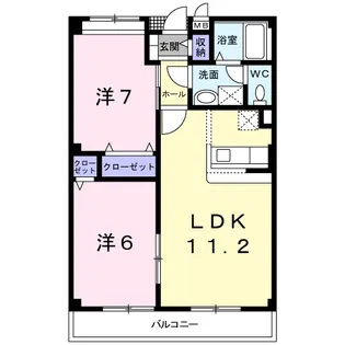 グリーンハイム・T【1階】の間取り