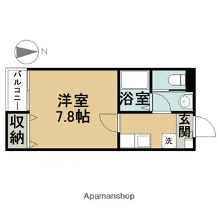 アイギハイツⅡ【302号室】の間取り