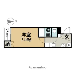 アイギハイツⅡ【2階】の間取り