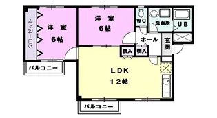 スターガーデン21【201号室】の間取り