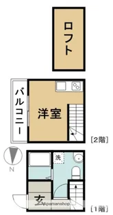 HATCH枇杷島【1階】の間取り