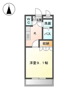 エスポアール T&Y【2階】の間取り