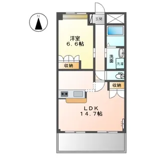 ブルーローズ【3階】の間取り